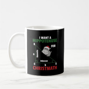 I Want A Hippo For Christmas Cute Hippos Coffee Mug