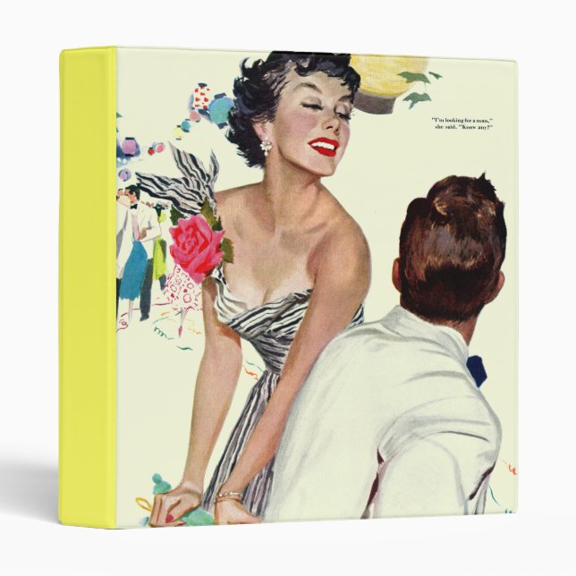 I Want a Man Binder (Front/Spine)