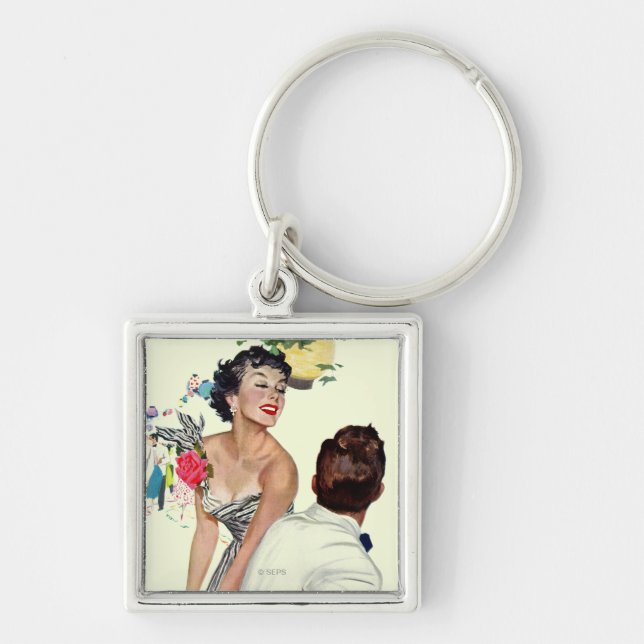 I Want a Man Keychain (Front)