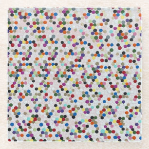 I Want Candy Glass Coaster