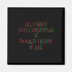 I Want For Christmas Is Donald Trump In Jail  Magnet