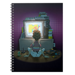 “I Want My Mtv” 6.5 x 8.75" Notebook