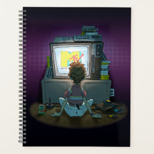 “I Want My Mtv” 8.5 x 11" Planner