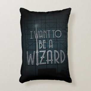I Want To Be A Wizard Decorative Pillow