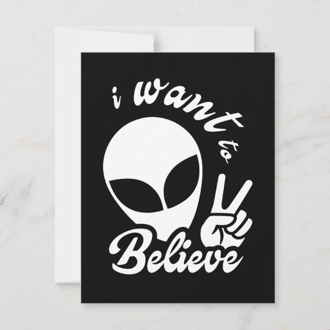 I Want to Believe (Front)