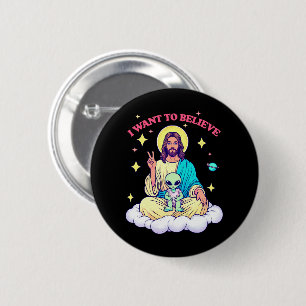 I Want To Believe 2 Inch Round Button