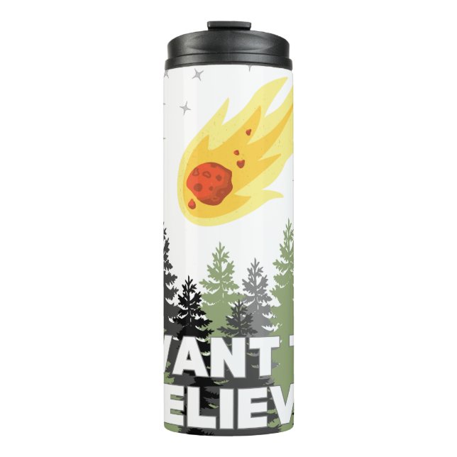 I Want to Believe Asteroid Tumbler (Front)