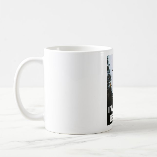 I want to believe coffee mug (Left)