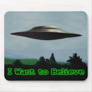 I want to believe mouse pad