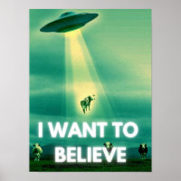 I Want To Believe, Movie Retro 90s, Alien UFO