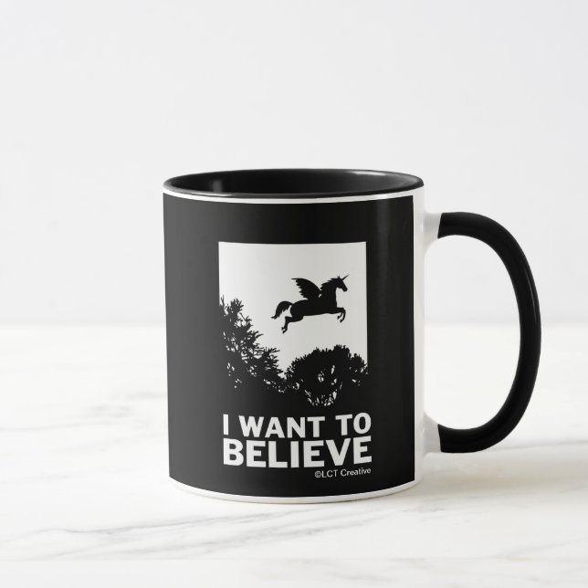 I Want To Believe Mug (Right)