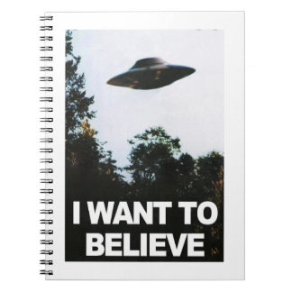 I want to believe notebook