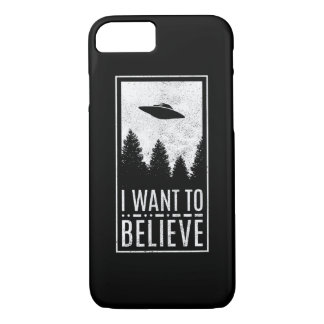 I Want To Believe UFO Alien Conspiracy Believer Case-Mate iPhone Case
