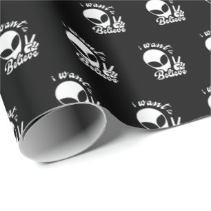 I Want to Believe Wrapping Paper