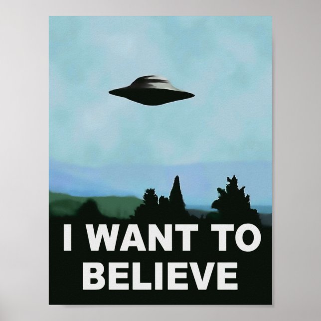 I want to believe xfiles poster (Front)