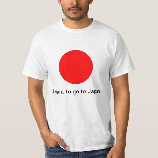 I want to go to Japan Promo t-shirt
