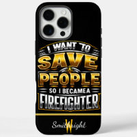 I Want to Save People Firefighter AI Generated Art