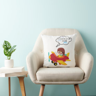 i want to see the wold throw pillow