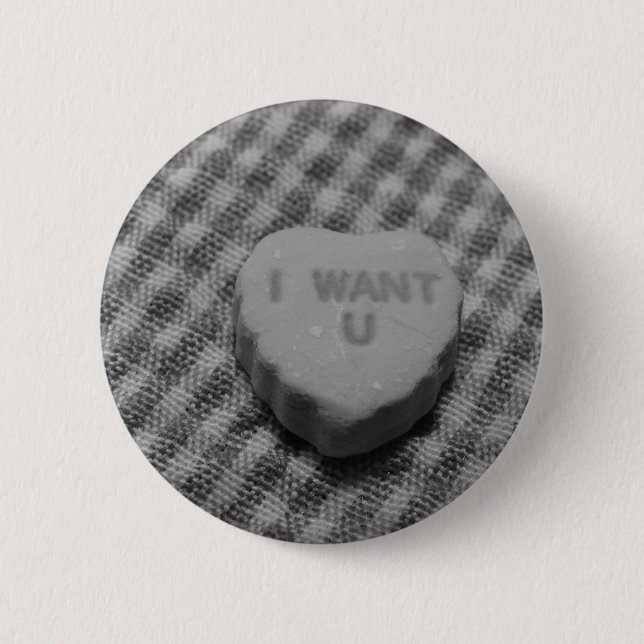 I Want You 2 Inch Round Button (Front)