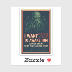 I Want You — To Awake Him (Cthulhu Cult Recruitmen