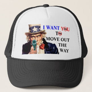 I WANT YOU TO MOVE KOOK TRUCKER HAT