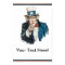 I Want You Uncle Sam  Add Your Text Customized