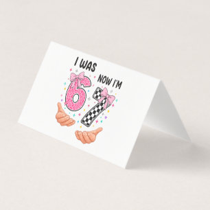 I was 6 now I'm 7 cute birthday numbers