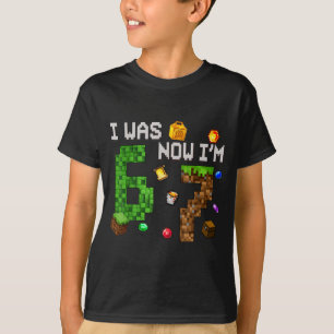 I Was 6 Now I'm 7 Funny 7 Year Old Birthday Xel Fu T-Shirt