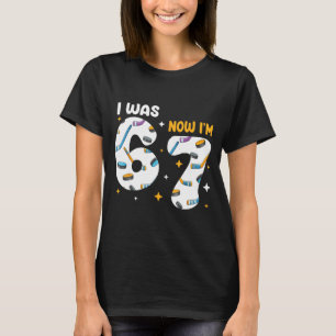 I Was 6 Now Im 7 Hockey Birthday T-Shirt