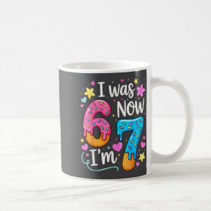 I Was 6 Now I'm 7 Year Old Birthday Kids Boys Girl Coffee Mug
