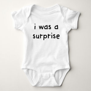 I Was A Surprise Baby Bodysuit