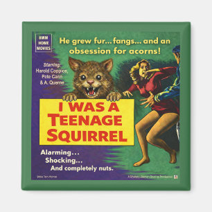 I was a teenage squirrel magnet