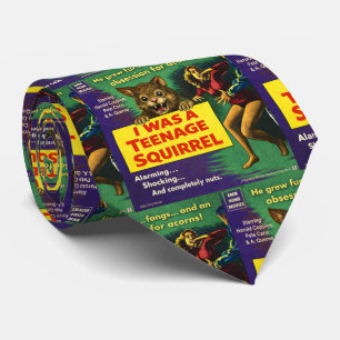 I was a teenage squirrel tie