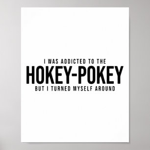I Was Addicted To The Hokey Pokey But I Turned Mys Poster