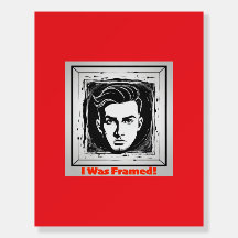I was framed!: Humour Design
