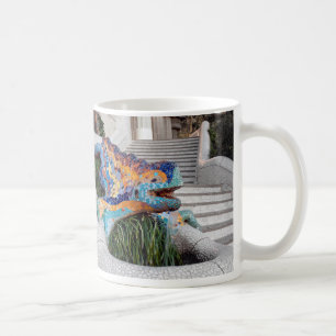 I was in Barcelona: Anoni Gaudi's Park Güell Coffee Mug