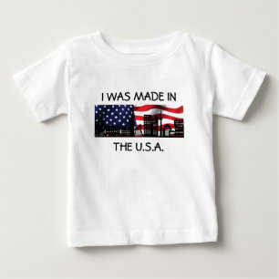 "I WAS MADE IN THE U.S.A." Infant T-Shirt