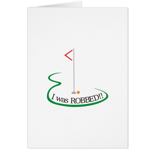 I Was Robbed!! (Front)