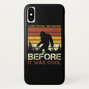 I Was Social Distancing Before It Was Cool Funny Case-Mate iPhone Case
