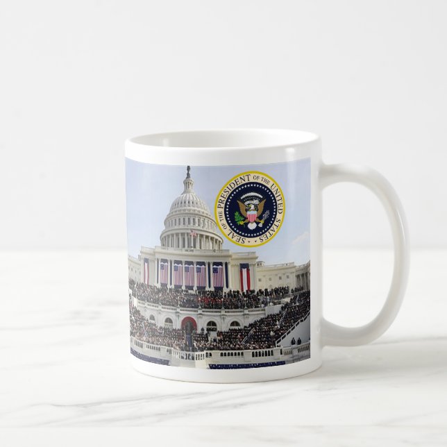 I WAS THERE President Obama INAUGURATION DAY Coffee Mug (Right)