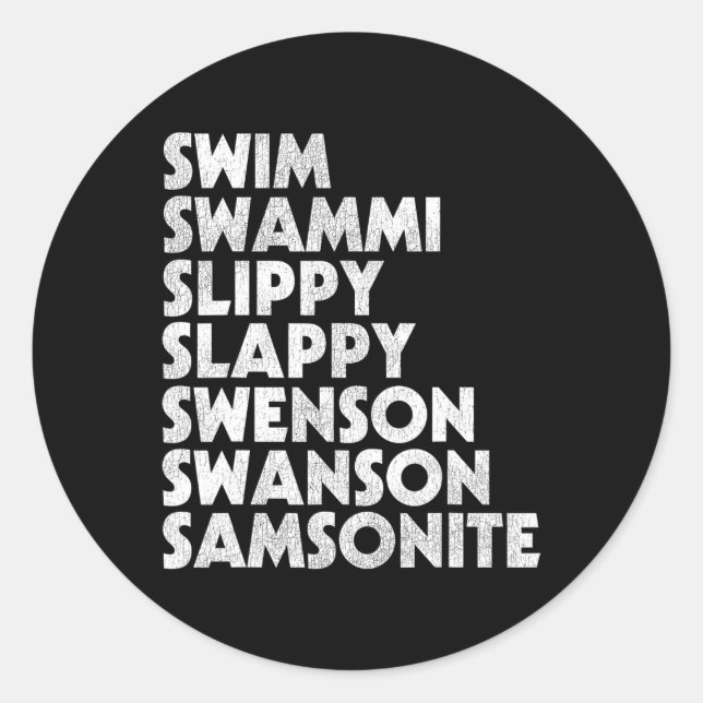 I Was Way Off! Dumb And Dumber Lloyd Christmas Fun Classic Round Sticker (Front)