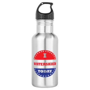 I Waterskied Today 532 Ml Water Bottle