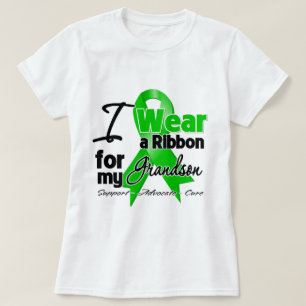 I Wear a Green Ribbon For My Grandson T-Shirt