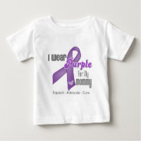 I Wear a Purple Ribbon For My Mommy