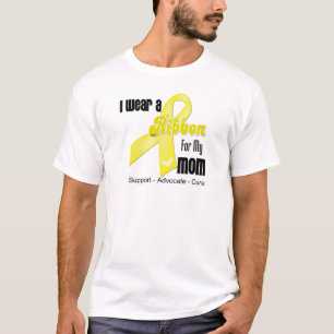 I Wear a Ribbon For My Mom - Sarcoma T-Shirt