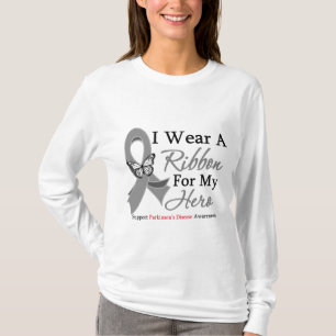 I Wear A Ribbon HERO Parkinson’s Disease T-Shirt