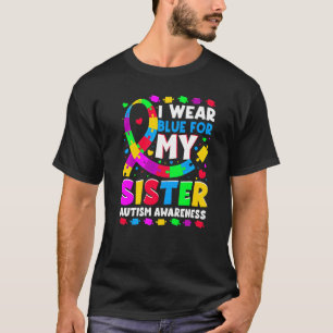 I Wear Awesome Blue Autism Awareness For My Loving T-Shirt