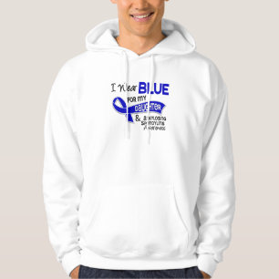 I Wear Blue Daughter 42 Ankylosing Spondylitis Hoodie