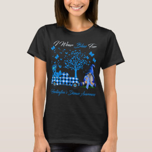 I Wear Blue For Huntington's Disease Awareness T-Shirt