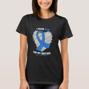 I Wear Blue For My Brother Angelman Syndrome Aware T-Shirt